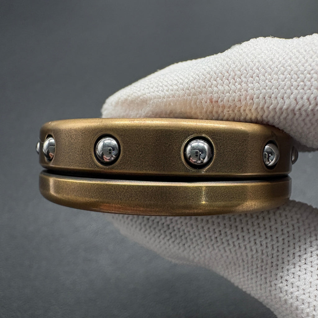 Dealer Button Brass