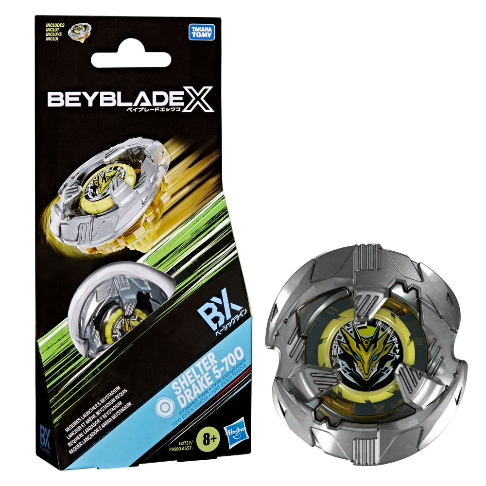 [Pre-Order] Hasbro Beyblade X Scale Shark 4-50UF + Shelter Drake 5-70O (Bundle)