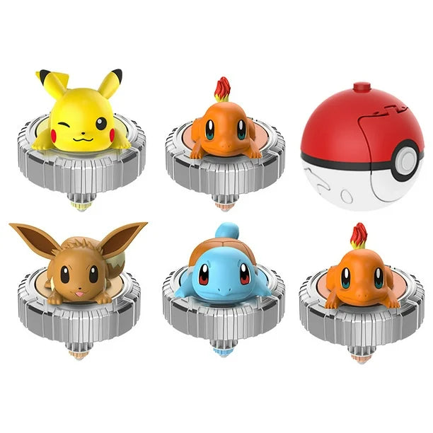 Pokémon Rotary Gyro with Launcher – Pokemon Battle Spinning Toy