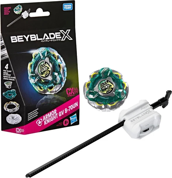 HASBRO Beyblade X Bundle of 3 – Suppress Superion, Knight Armor & Rage Ragna