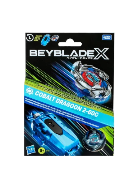HASBRO Cobalt Dragoon 2-60C Beyblade X Starter BX-34