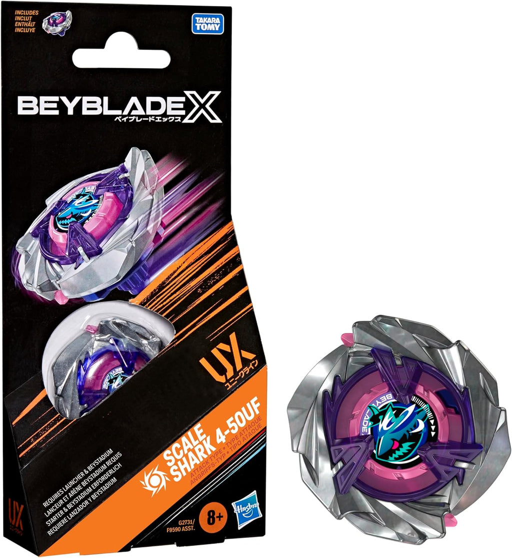 [Pre-Order] Hasbro Beyblade X Scale Shark 4-50UF + Shelter Drake 5-70O (Bundle)