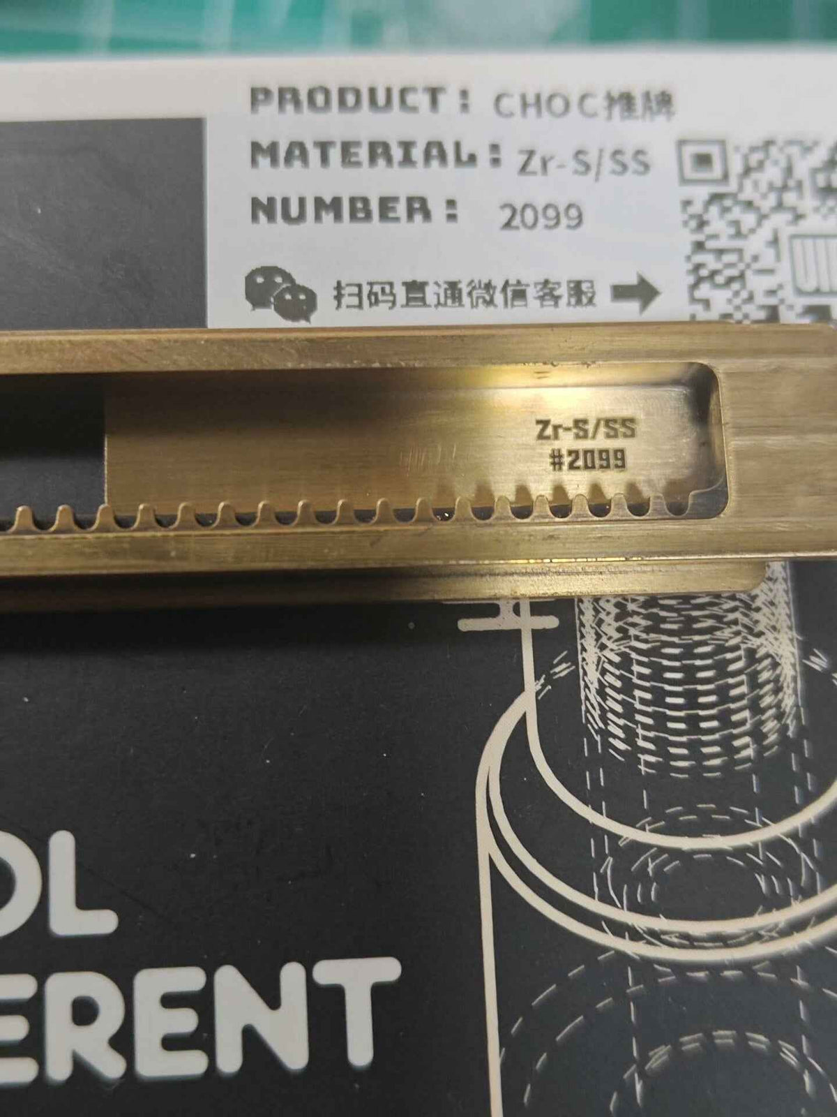 Choc Zirconium Brass