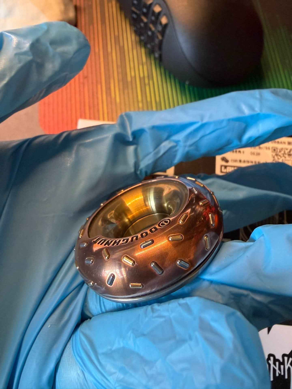 Doughnut Copper Brass
