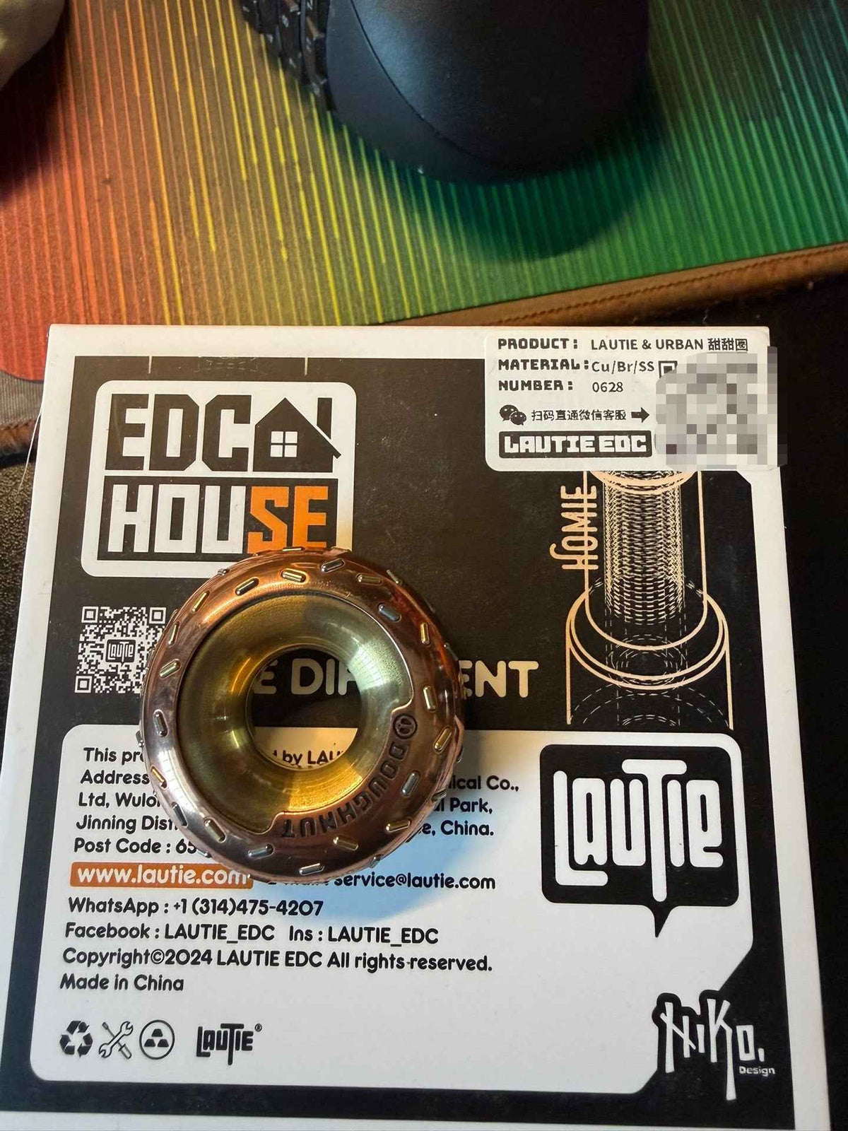 Doughnut Copper Brass