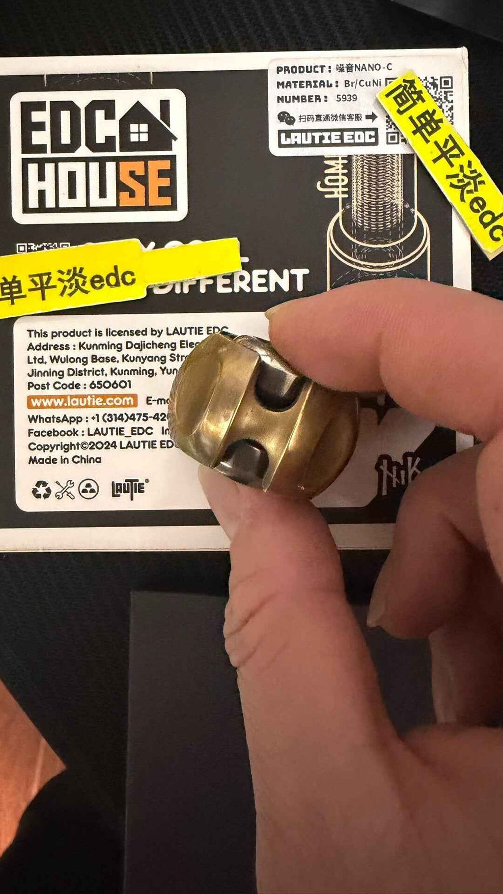 Noiz Brass Stainless Steel