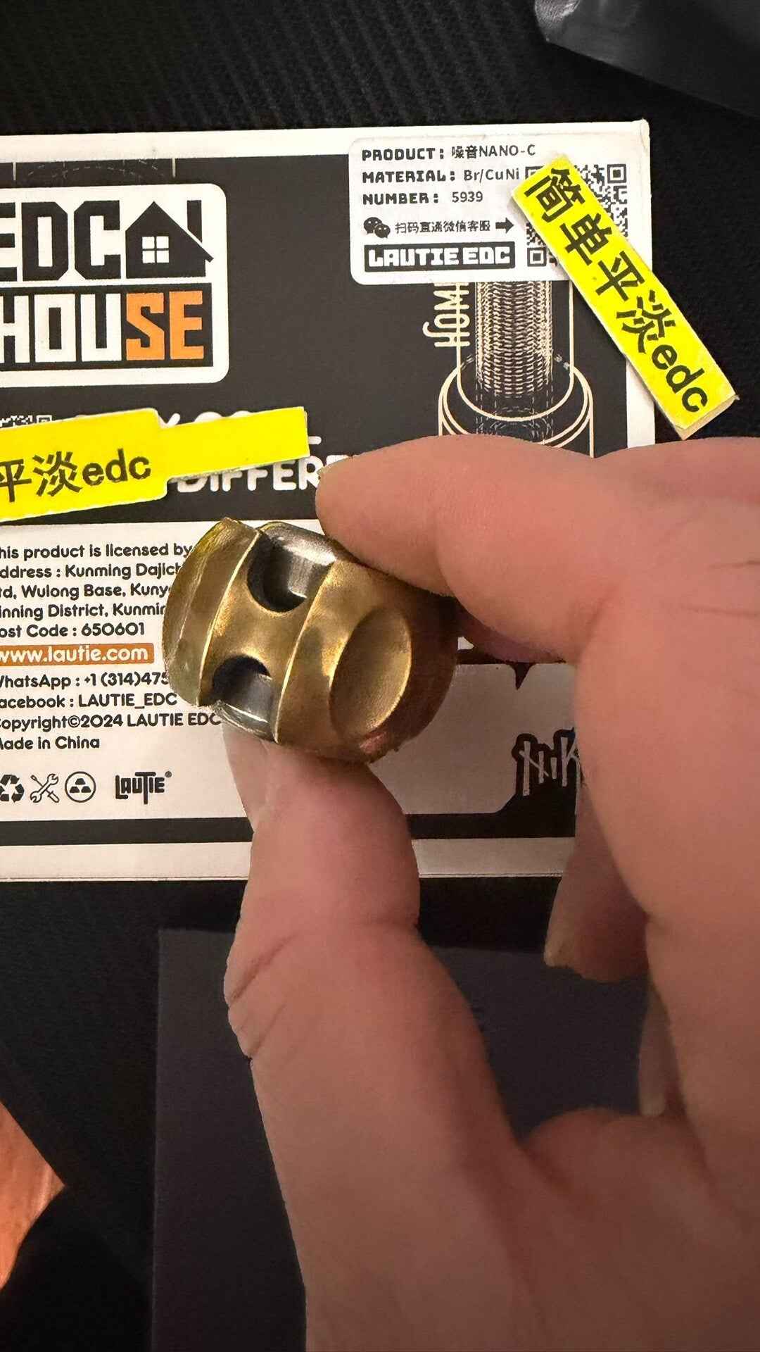 Noiz Brass Stainless Steel
