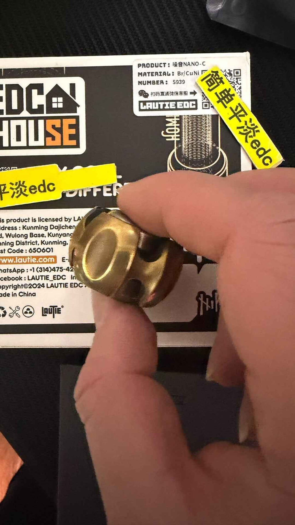 Noiz Brass Stainless Steel
