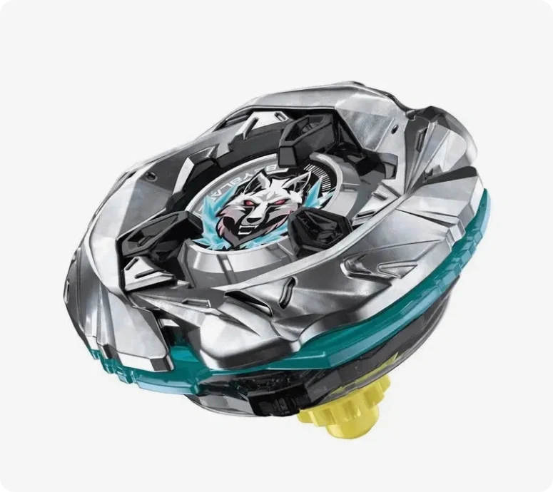 Takara tomy Beyblade X UX-08 Silver Wolf 3-80FB Starter