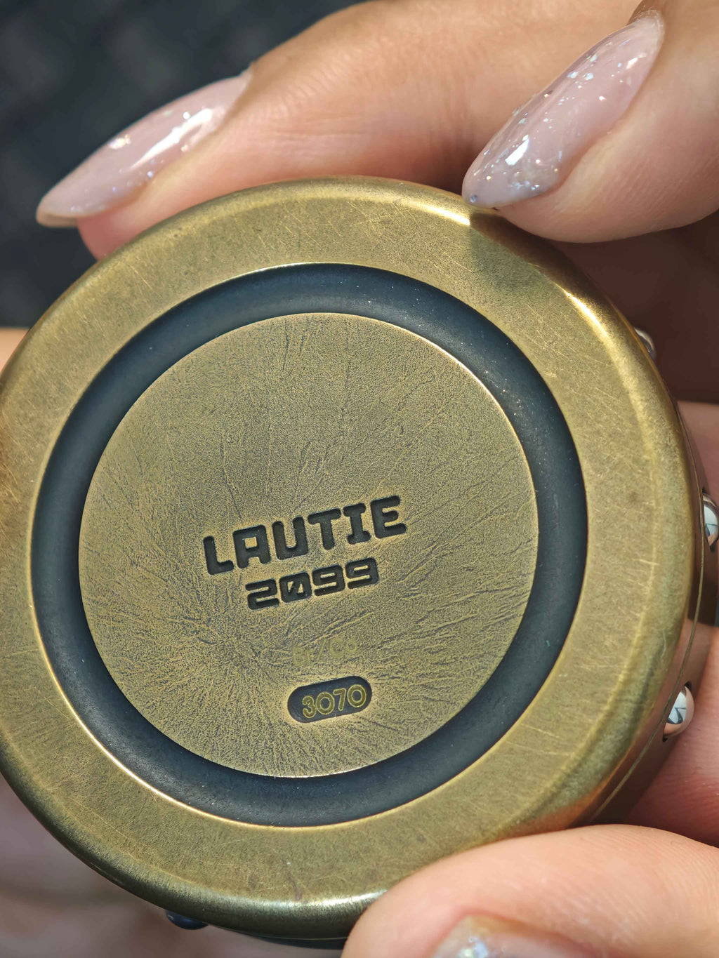 Dealer Button Brass