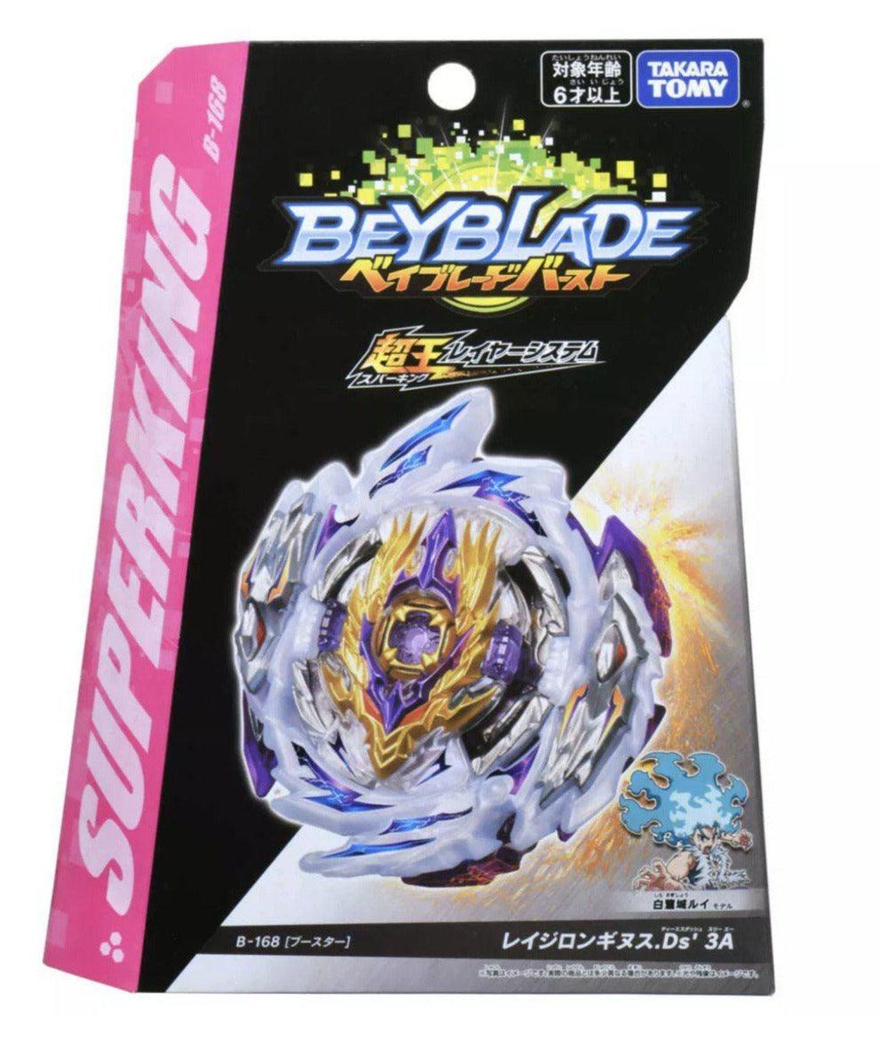 (Last Stock) TAKARA TOMY Beyblade Burst B-168 Rage Longinus.Ds' 3A Beyblade