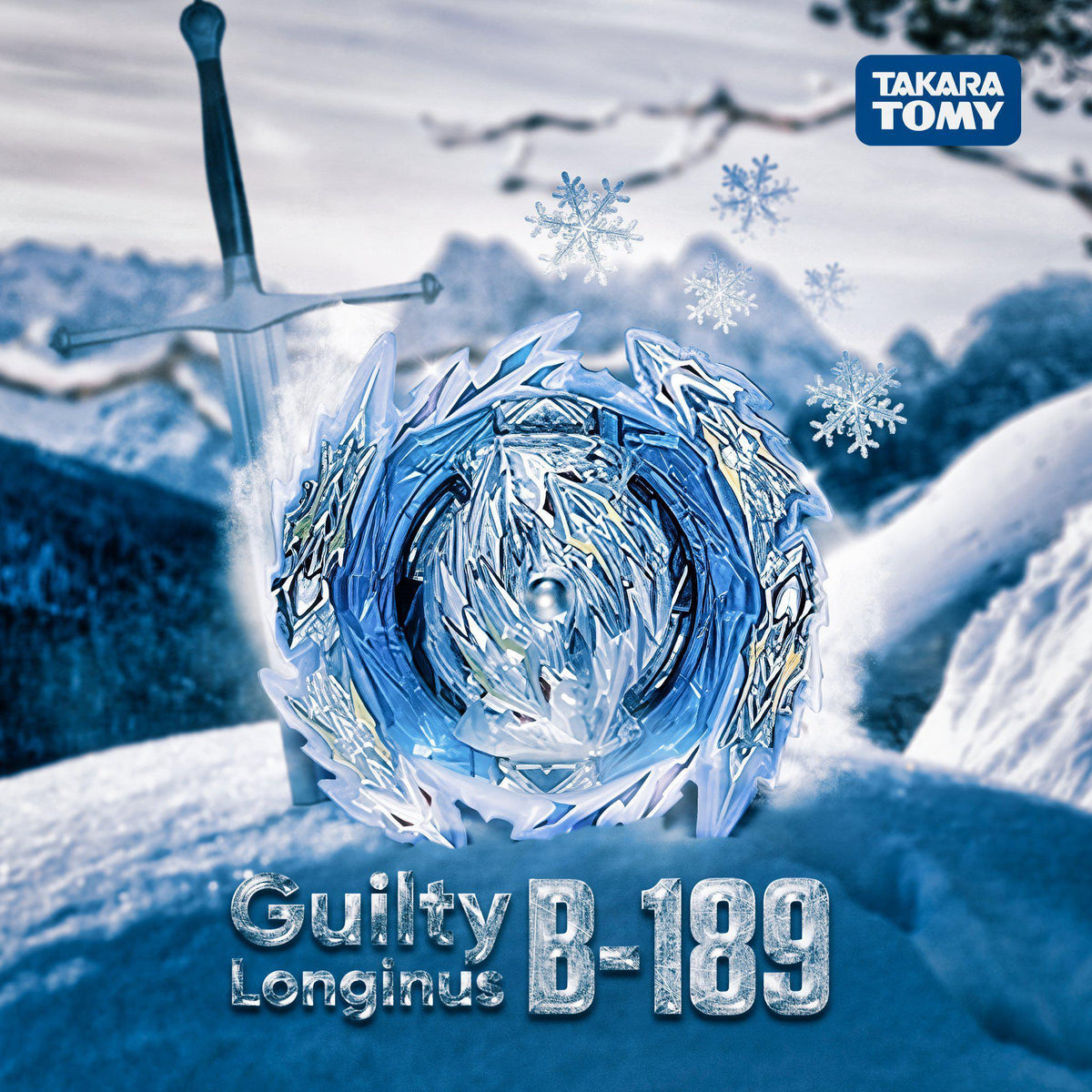 TakaraTomy Guilty Longinus Kr.MDs-2 / Luinor Burst DB Beyblade B-189