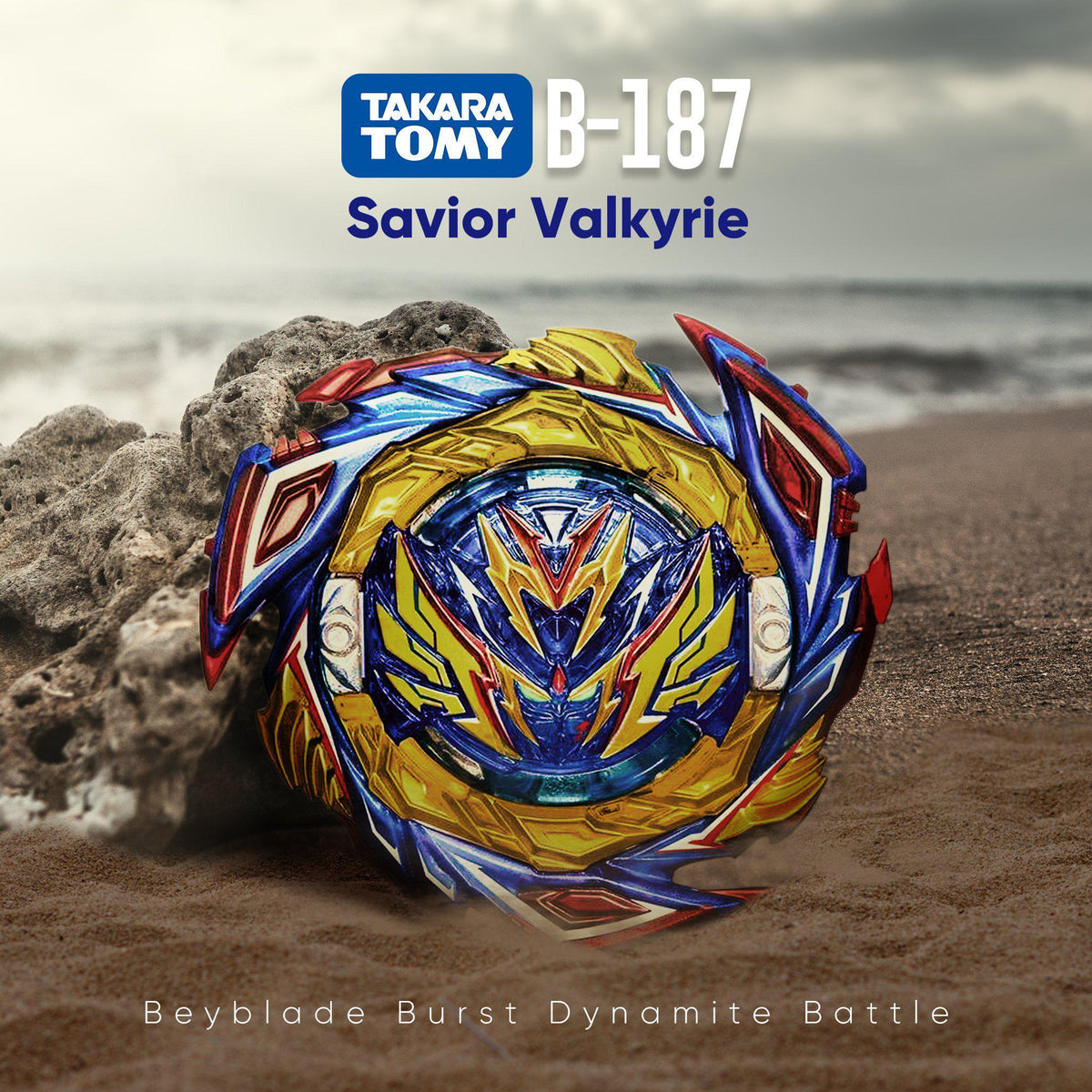 TAKARA TOMY Savior Valkyrie / Salvage Valtryek Sh-7 Burst DB Beyblade B-187