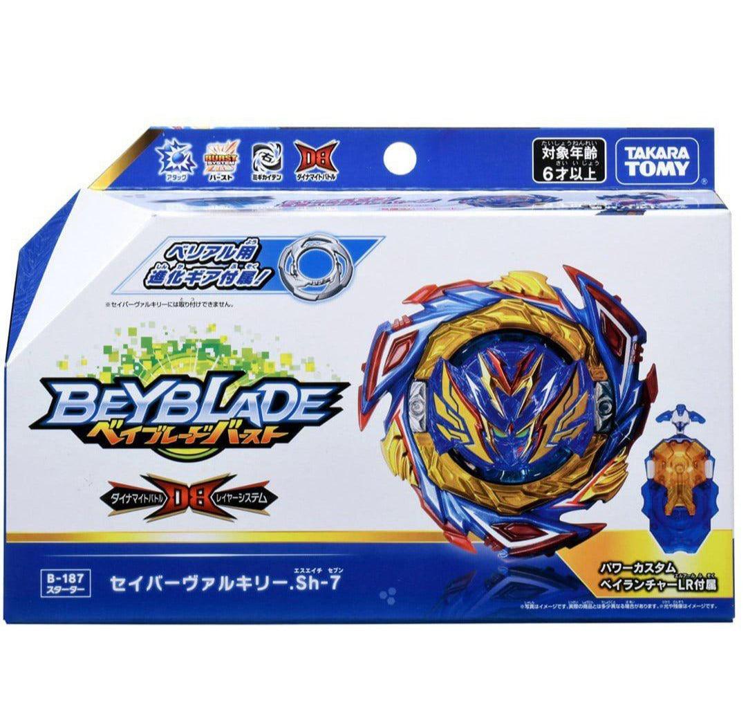 TAKARA TOMY Savior Valkyrie / Salvage Valtryek Sh-7 Burst DB Beyblade B-187