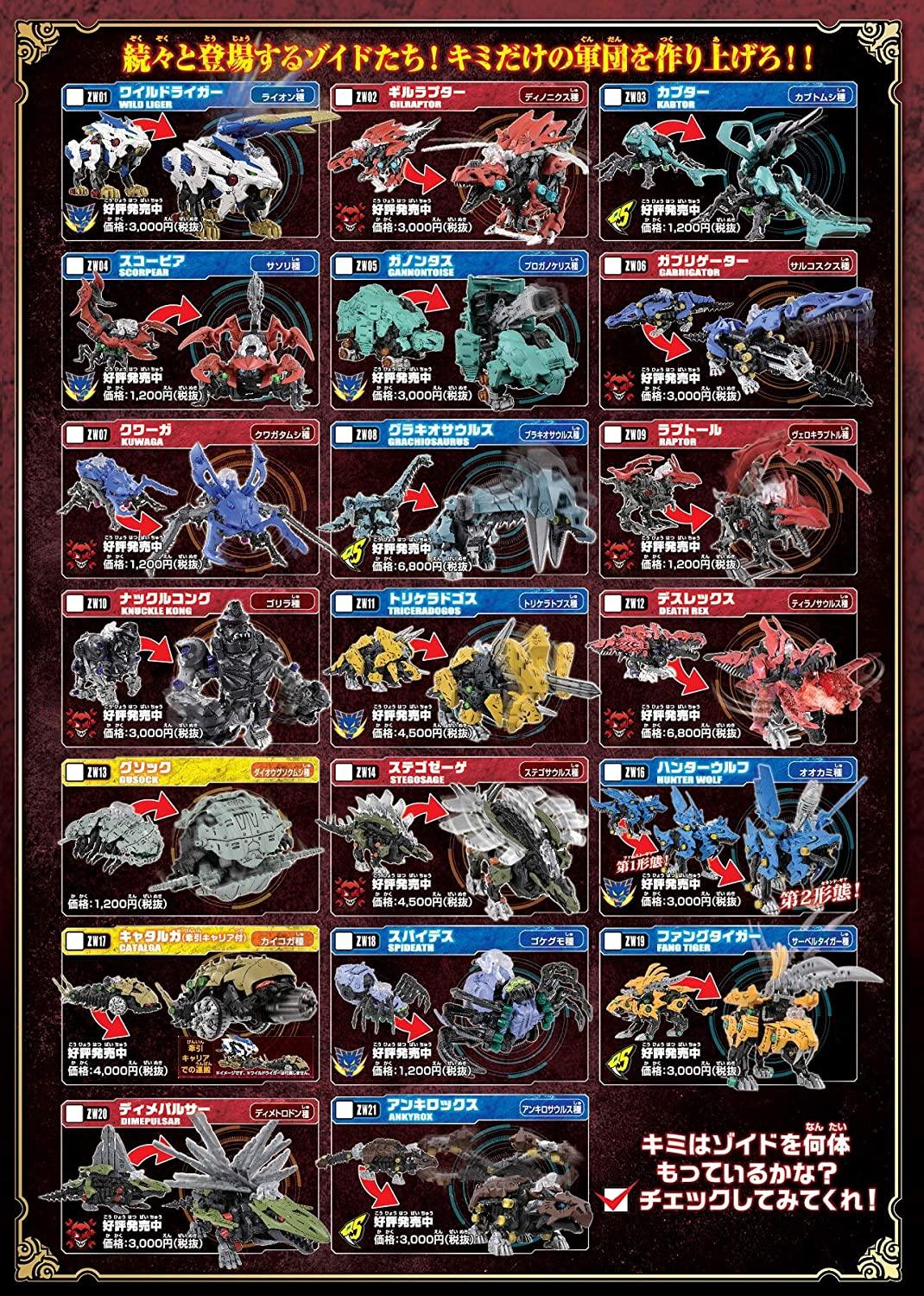 Takara Tomy ZOIDS Zoids Wild ZW19 Fang Tiger-Zoids Wild Fang Tiger