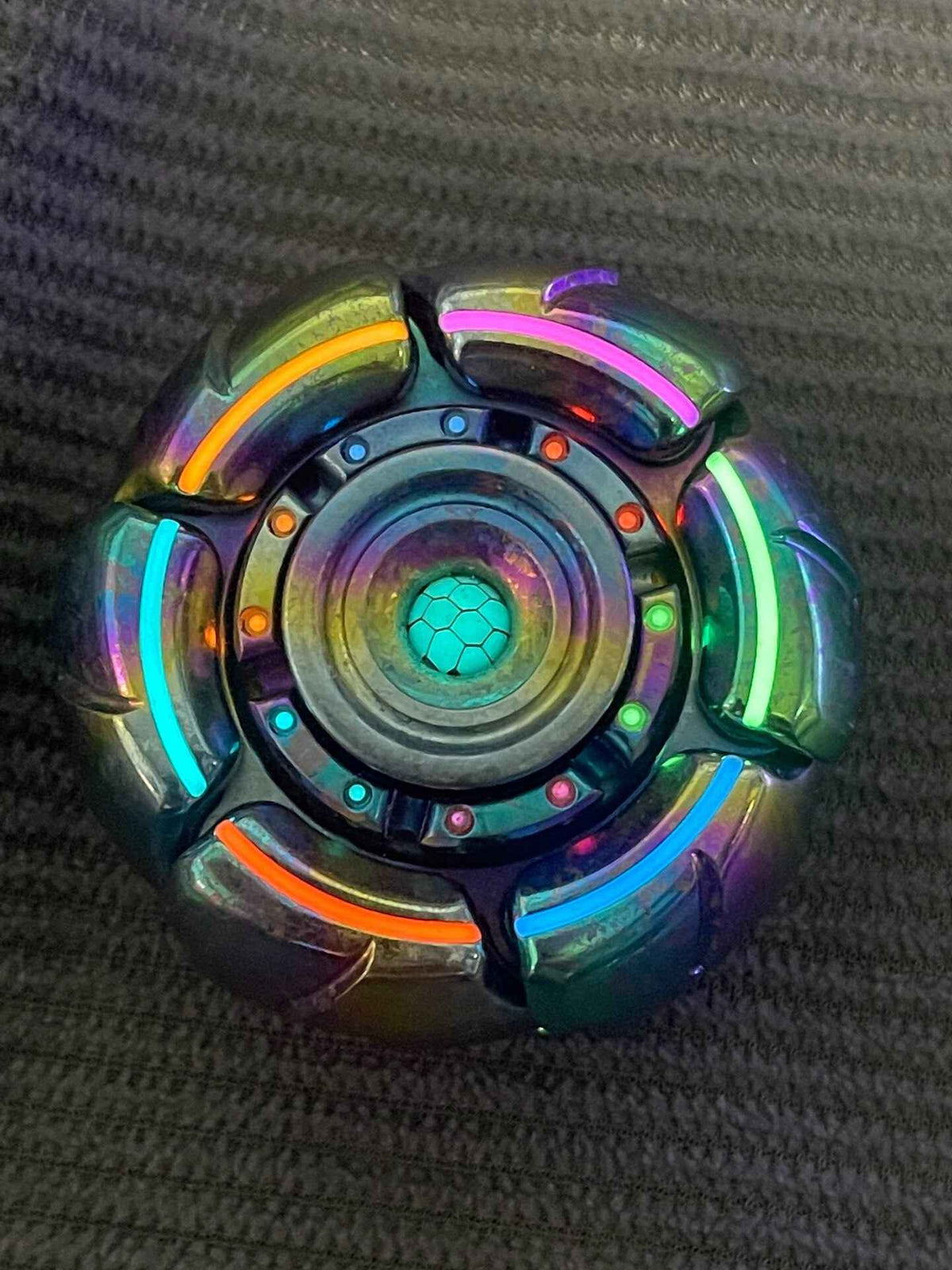 Pillbug Crystallized Titanium