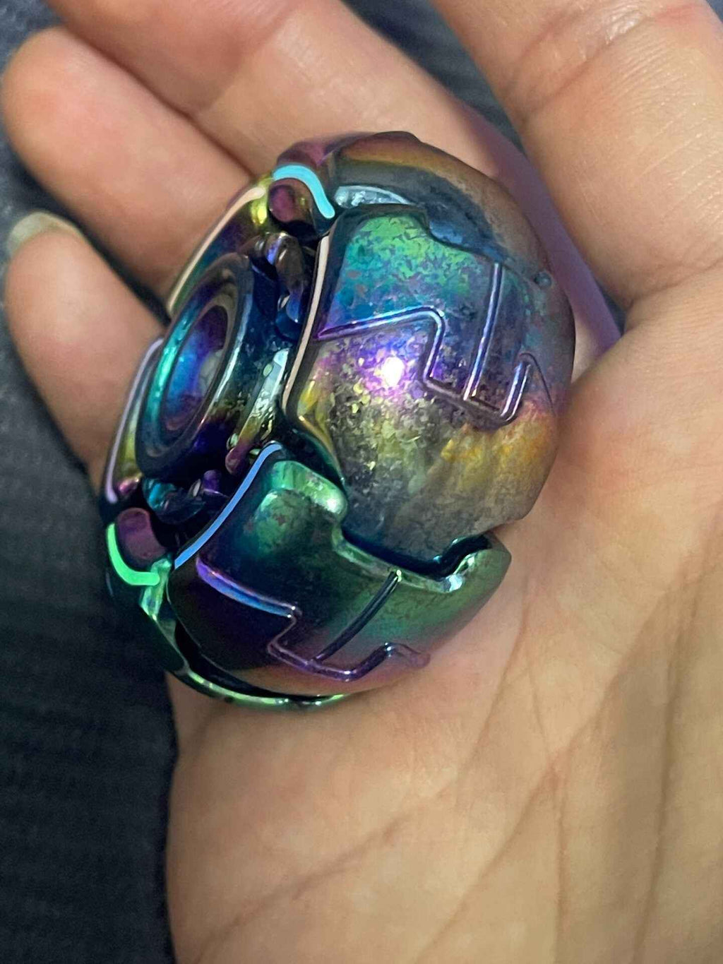 Pillbug Crystallized Titanium