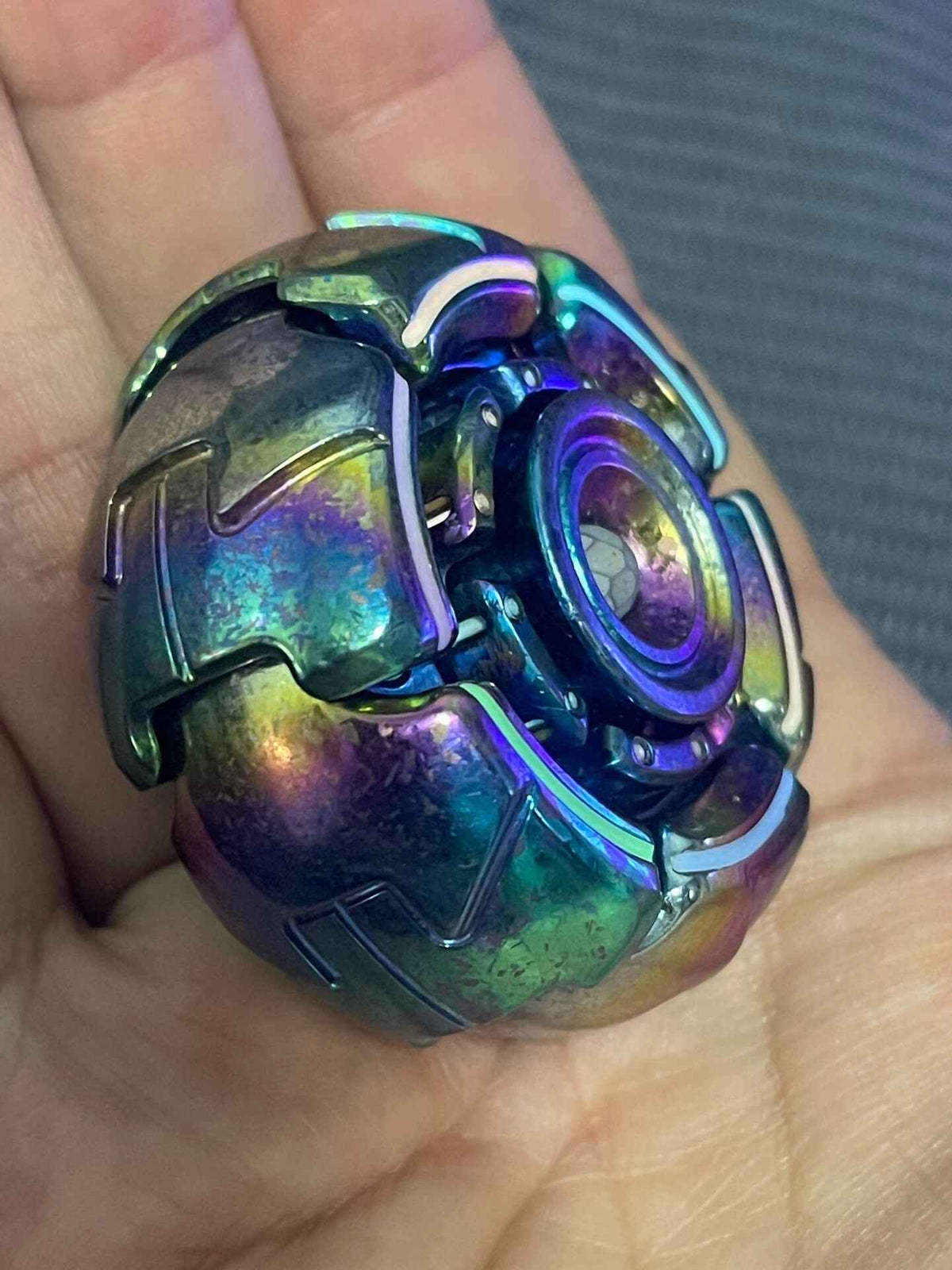 Pillbug Crystallized Titanium