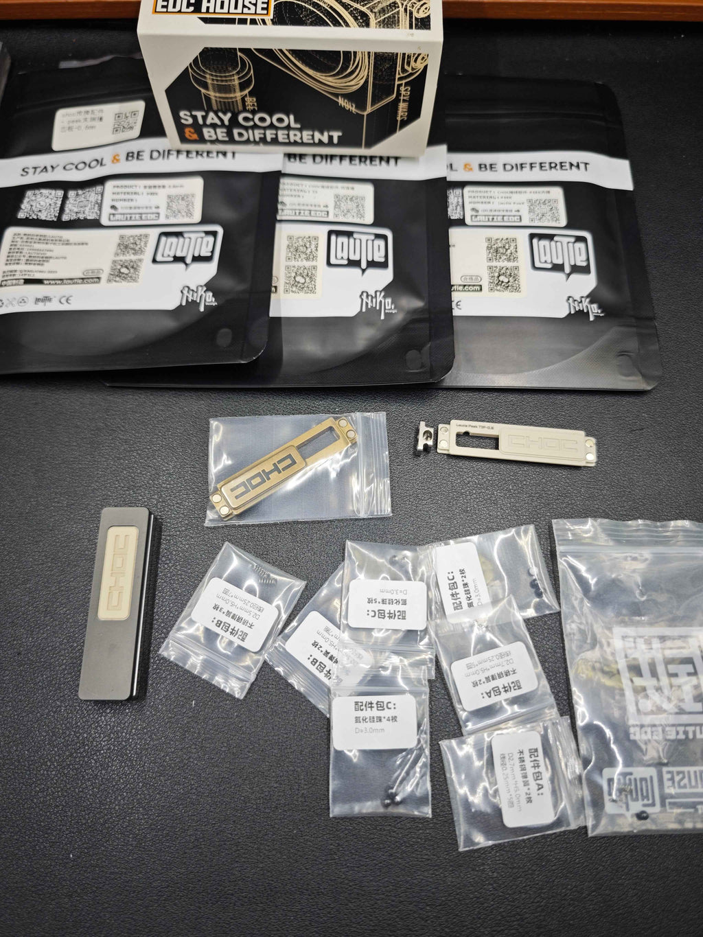 Choc Stainless Steel PEEK Zirconium