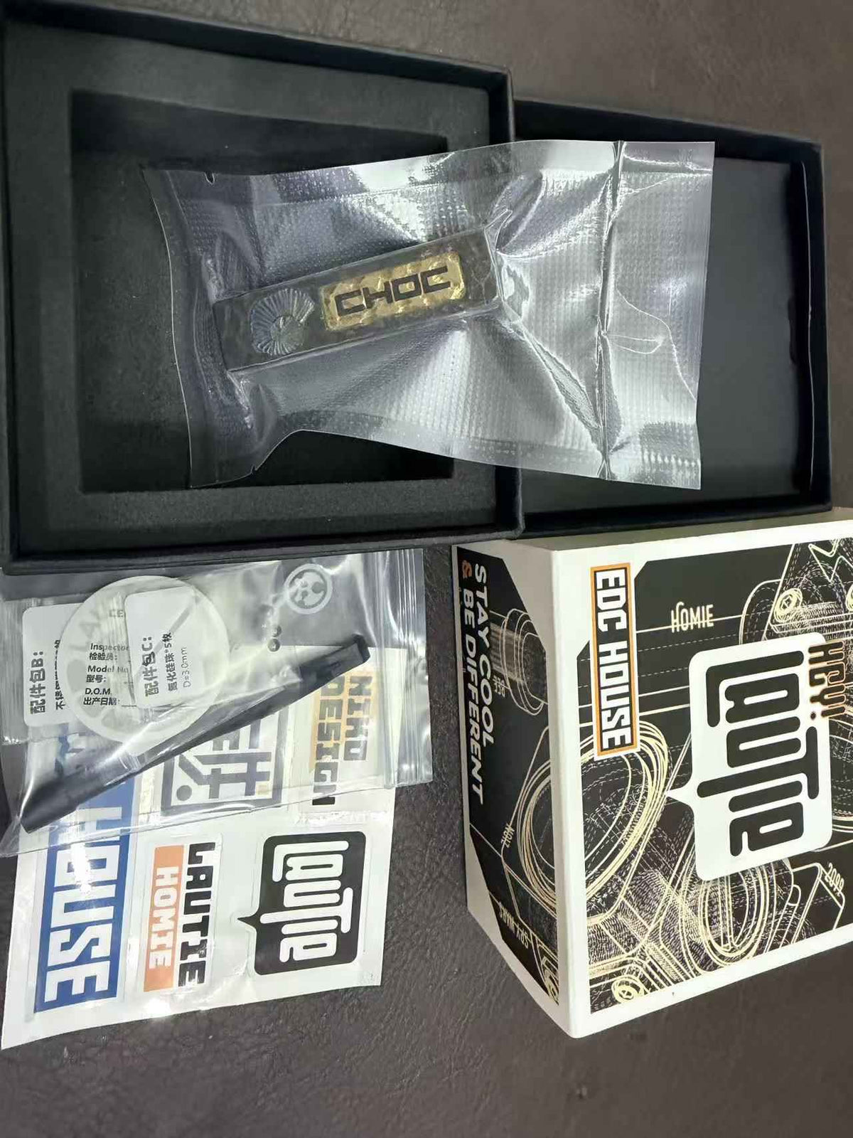 Choc Zirconium Stainless Steel Brand New