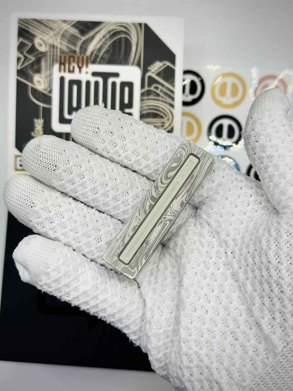 Frog Zirconium Engraved