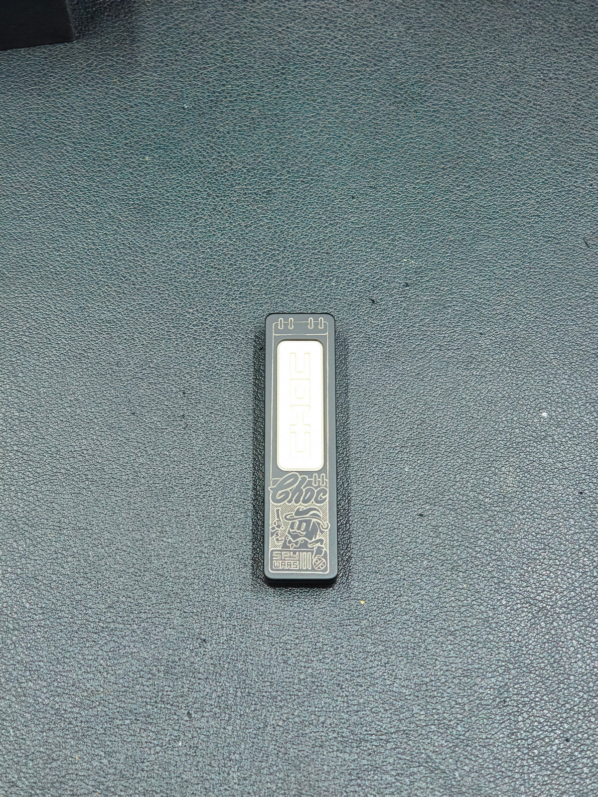 Choc Aluminum Engraved