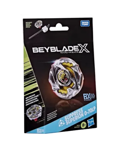 HASBRO Beyblade X Bundle of 3 – Suppress Superion, Knight Armor & Rage Ragna