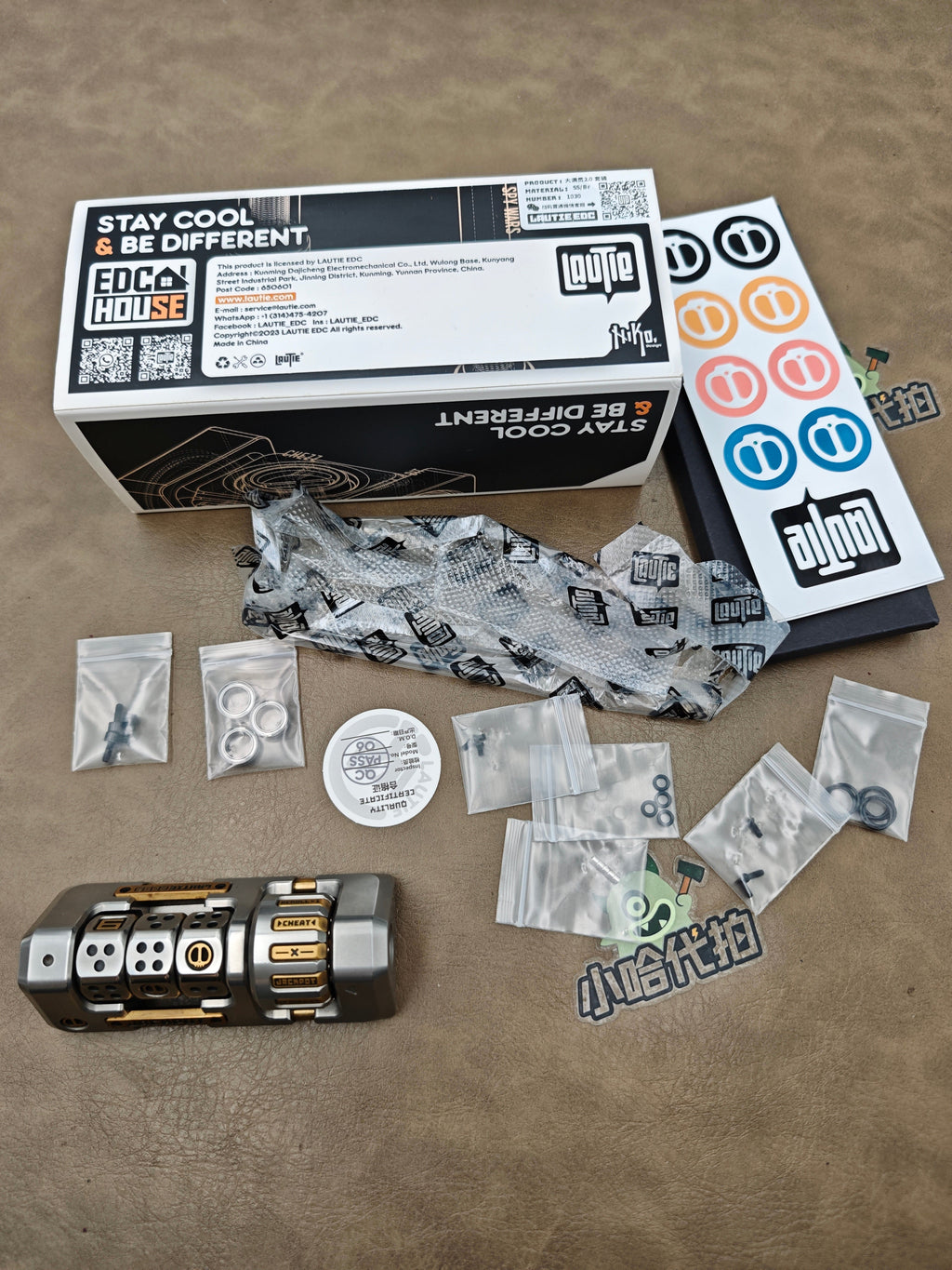 Jackpot 2.0 Deskset Stainless Steel
